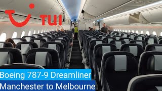 Trip Report  On the Dreamliner TUI Airways Boeing 7879 Manchester to Melbourne Orlando [upl. by Enneyehc360]