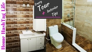 Indian Small Bathroom Design amp Tour  House To Home Series Ep 2 [upl. by Shimkus]