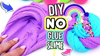 HOW TO MAKE SLIME WITHOUT GLUE No Glue Slime Recipes [upl. by Ekyt6]