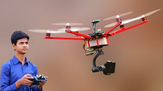 How To Make Homemade Camera Drone [upl. by Odranar736]