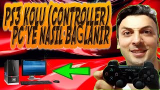 PS3 KOLU PCYE NASIL BAĞLANIR REHBERİ  HOW TO USE PS3 CONTROLLER ON PC [upl. by Adebayo]