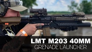 M4A1 Block II  LMT M203 40MM Grenade Launcher [upl. by Noy]