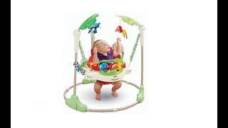 FisherPrice Rainforest Jumperoo Review Assembly And Disassembly [upl. by Scrogan964]