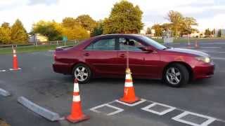 Practice Parallel parking of a car in NJ [upl. by Htieh263]