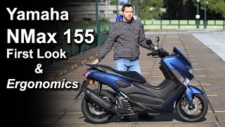 2020 Yamaha NMax 155  Overview and Ergonomics [upl. by Widera42]