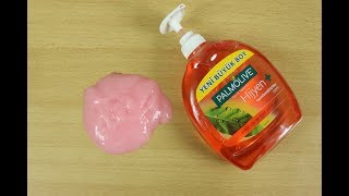 How to Make Slime Palmolive Hand SoapHand Soap and Salt Slime No Glue No Borax [upl. by Alaaj495]