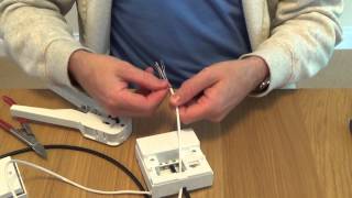 How to install a TELEPHONE EXTENSION SOCKET [upl. by Alegnave393]