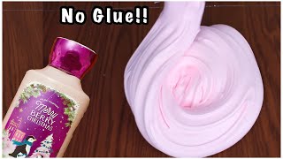 Lotion Slime 🧴 How To Make No Glue Lotion Slime [upl. by Sammons]