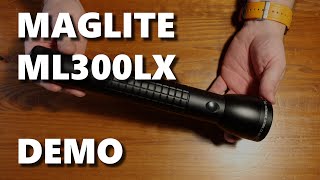 Maglite ML300LX DemoReview [upl. by Trub289]