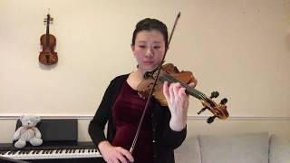 ABRSM Grade 5 Violin Exam 20202023 A3 Allegro [upl. by Akihsal25]