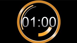 One Minute Timer with Buzzer suspenseful music minutetowinit [upl. by Evelina773]