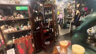 Antique Store Walkthrough in Houston Texas [upl. by Sommer]