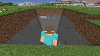 Minecraft But The Chunks Are Deleted Every Time [upl. by Onida]