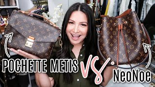 LOUIS VUITTON POCHETTE METIS vs NEONOE 5 Minute Friday  LuxMommy [upl. by Costello]