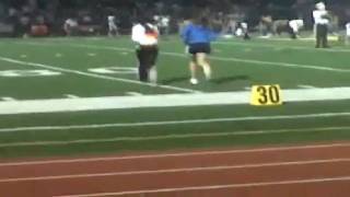 Girls streak at rival high school football game ychs rvhs [upl. by Niehaus244]