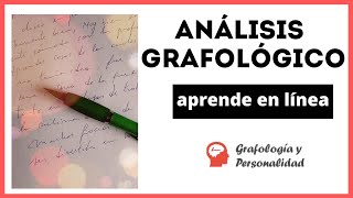 EL ANÁLISIS GRAFOLÓGICO GRAFOLOGÍA Y PERSONALIDAD [upl. by Soll]