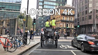 London 4K  Westminster Drive  Driving Downtown  England [upl. by Alyt774]