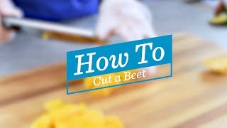 How to Peel and Cut Beets [upl. by Akiem]