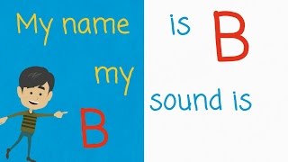 Letter B Song Alphabet Phonics Song [upl. by Anauqal]