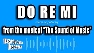 The Sound of Music  Do Re Mi Karaoke Version [upl. by Netsreik]