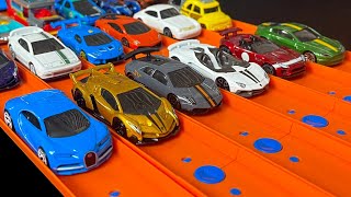 40 Hot Wheels Race Tournament Bugatti amp Lamborghini 5 Packs [upl. by Oiznun]