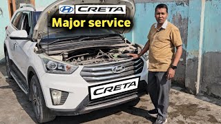 Hyundai Creta petrol Major Service [upl. by Buerger]