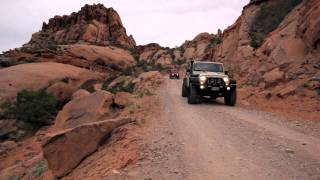 AEV V8 HEMI Jeep Wrangler Takes on the Racetrack and Moab [upl. by Ahsinor]