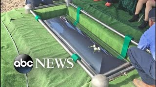 Family Horrified by Dropped Casket [upl. by Nonnag]