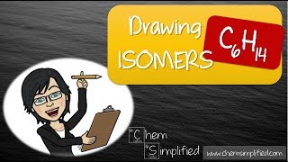 Constitutional isomers of C6H14  Alkanes  Dr K [upl. by Noiro]