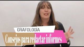 Grafología 10 consejos para redactar informes grafológicos [upl. by Brenza]