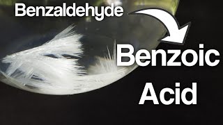 Synthesis of Benzoic acid from Benzaldehyde [upl. by Assel]