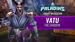 Paladins  Ability Breakdown  Vatu The Shadow [upl. by Ottillia]