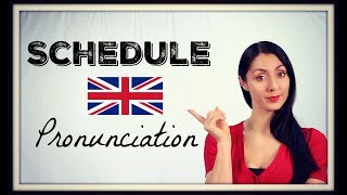 How to Pronounce SCHEDULE  Learn BRITISH ENGLISH PRONUNCIATION [upl. by Eldnek]