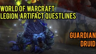 WOW Legion Guardian Druid Artifact Questline [upl. by Vez975]