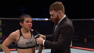 UFC Florida Claudia Gadelha Octagon Interview [upl. by Dubenko]