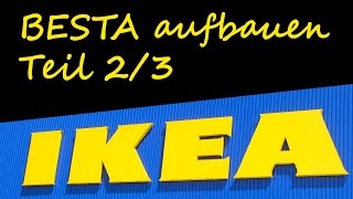 Ikea Besta  Anleitung  Türen montieren 2 Teil [upl. by Uhn811]