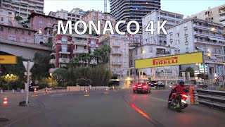 Monaco 4K  Billionaires Playground  Sunset Drive [upl. by Alvar13]