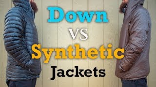 Down Vs Synthetic Jackets  Whats the Best for you [upl. by Eldrid]