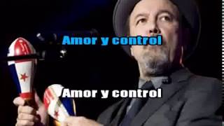 Karaoke  Amor y Control  Rubén Blades ® [upl. by Ayekram668]