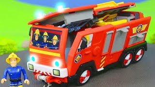 Ouverture dune caserne de pompiers pour les enfants [upl. by Hilaire]