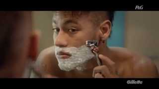 Neymar Jr in the Gillette commercial [upl. by Anehsuc246]