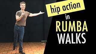 Basic Rumba Walks  Hip Action Dance Tutorial  Footwork Friday Ep22 [upl. by Ecertap]