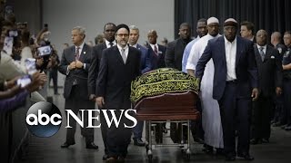 Muhammad Ali Funeral  Thousands Expected [upl. by Ynaffyt]