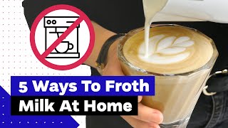 How To Froth Milk At Home Best Milk Frothers Review [upl. by Savihc]