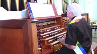 Hymns on the Organ at First Baptist Church Savannah Georgia  Rev James Richardson [upl. by Ynohtnael]