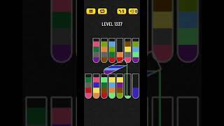 Water sort puzzle level 1337 [upl. by Rebah]