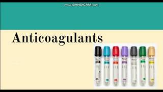 Anticoagulants [upl. by Ahsienat]