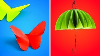 17 IDEAS SIMPLES DE ORIGAMI PARA NIÑOS [upl. by Dreddy]