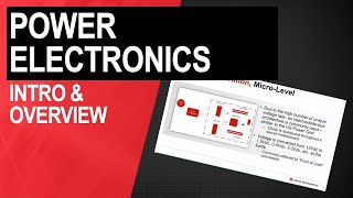 Introduction to Power Electronics  Overview [upl. by Elleryt845]