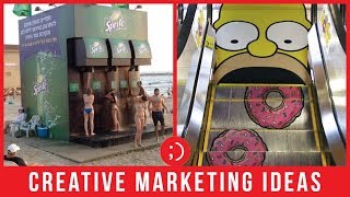 47 Creative Marketing and Guerilla Marketing Ideas Slideshow [upl. by Debo]